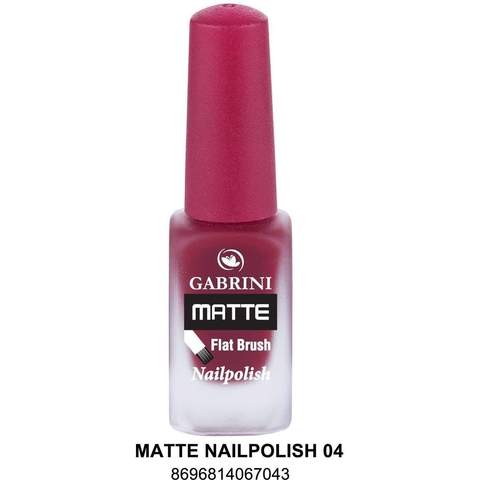 GABRINI- MATTE NAIL POLISH # 04 - Shopnonstop